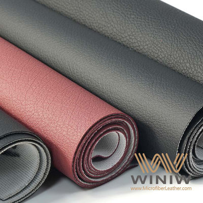 Colorful Artificial Microfiber Leather For Automotive Upholstery