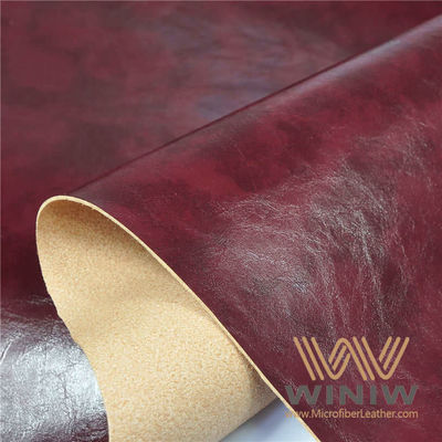 quality 1.2mm Thickness Sofa Upholstery Leather Chair Breathable Faux Leather Waterproof factory