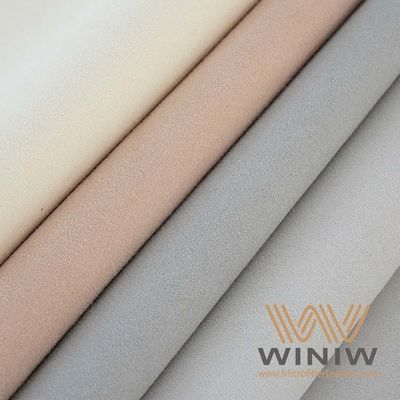 Microfiber Faux PU Liner Fabric Leather For Shoe With Reliable Reputation