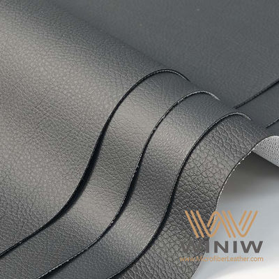 Luxurious Feel Non-Toxic Faux Microfiber Leather PU Material For Cars