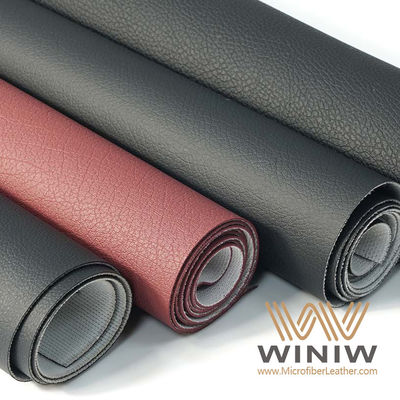 Colorful Artificial Microfiber Leather For Automotive Upholstery