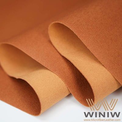 quality Water Absorbent Micro Fiber Leather Faux Fabric For Shoes Lining factory