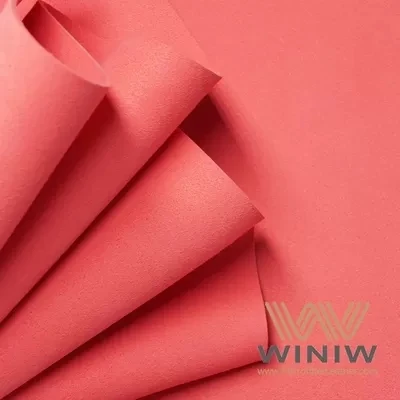 Microsuede PU Nubuck Leather Ultrasuede Material For Orthotic Shoes