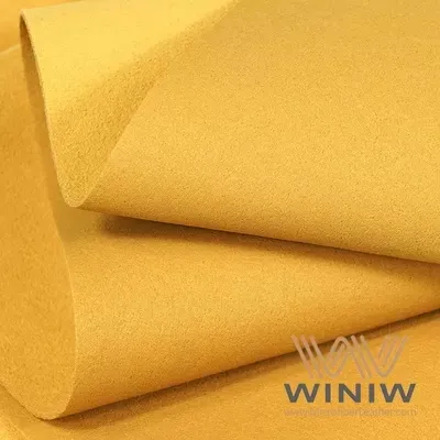 Nylon PU Microfiber Faux Leather Material Embossed For Car Seat