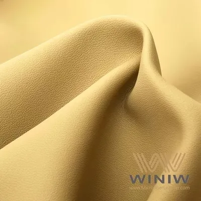 Lightweight Sturdy Automotive Faux Leather Eco Microfiber Leather Fabric Embossed