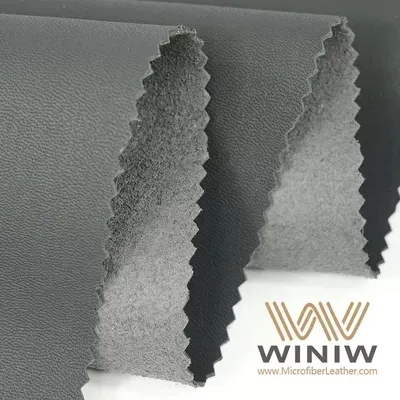 Nappa Eco Friendly Vegan Leather 1.2mm Thick Microfiber PU Leather for Bags