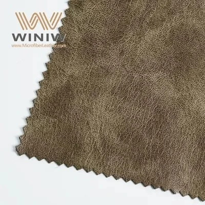 Smooth Micro Synthetic Leather Fabric PU Materials For Jacket